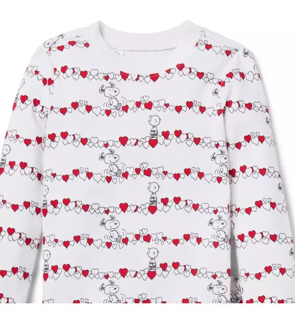 Good Night Pajamas In Peanuts Valentine