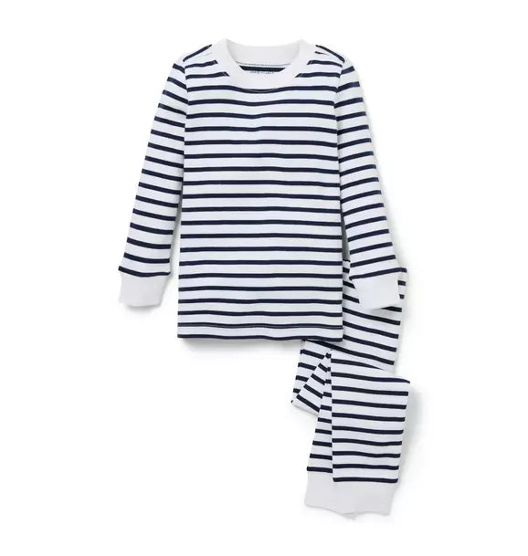 Good Night Pajamas In Classic Stripe