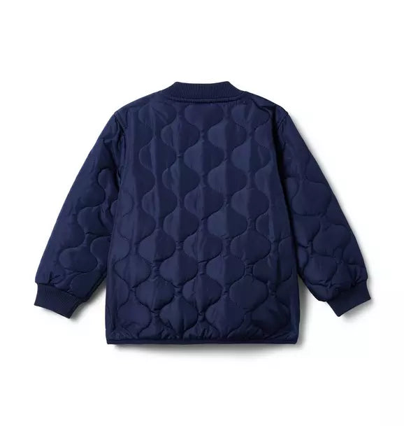 The Quilted Bomber Jacket