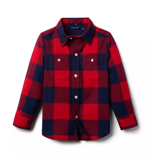 Plaid Flannel Shirt