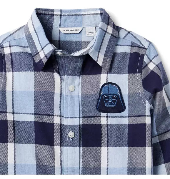STAR WARS Plaid Flannel Shirt
