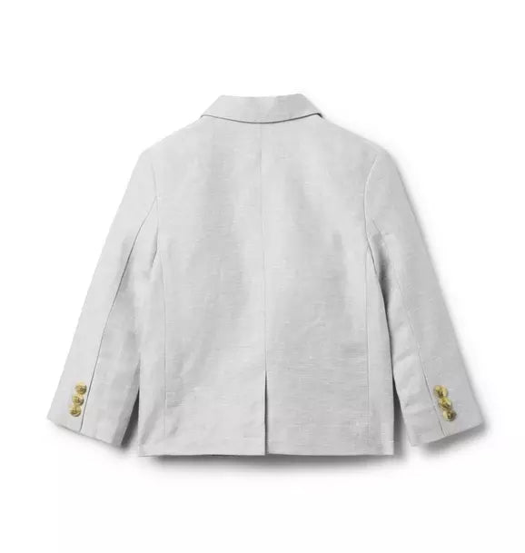 Linen-Cotton Blazer