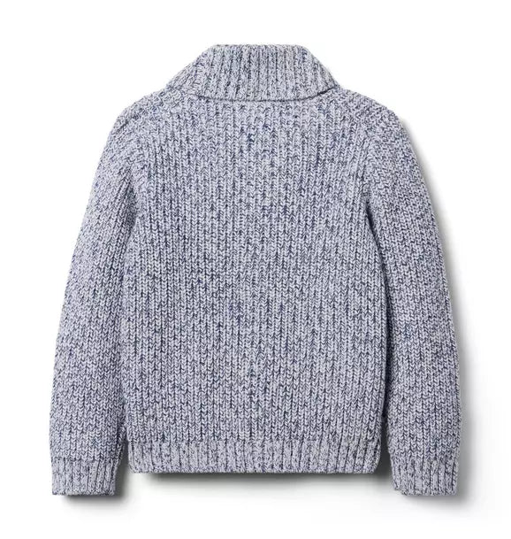 Marled Shawl Collar Cardigan
