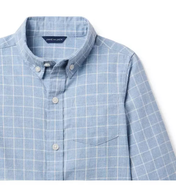 Tattersall Flannel Shirt