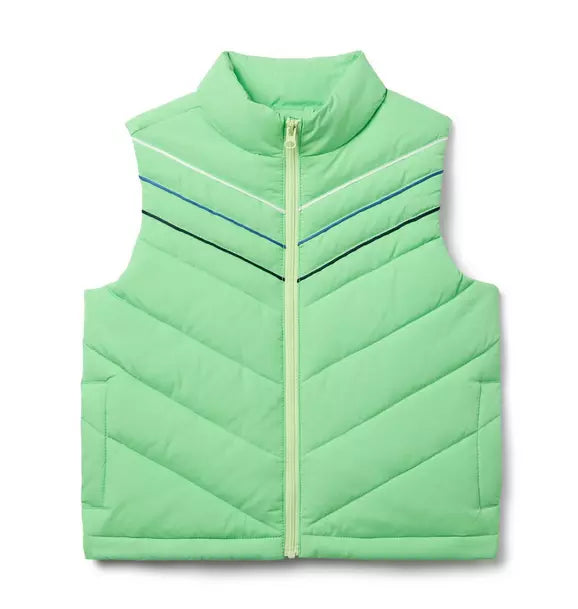 The Chevron Quilted Vest