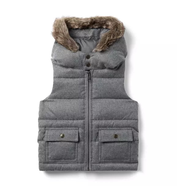 The Hooded Puffer Vest