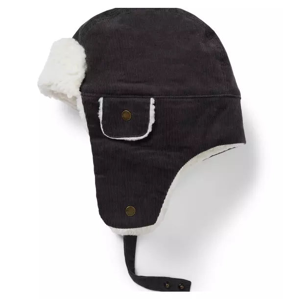 Corduroy Trapper Hat