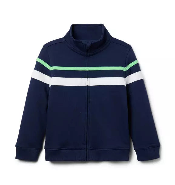 The Stripe French Terry Jacket