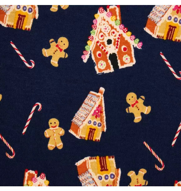 Good Night Pajamas In Gingerbread House