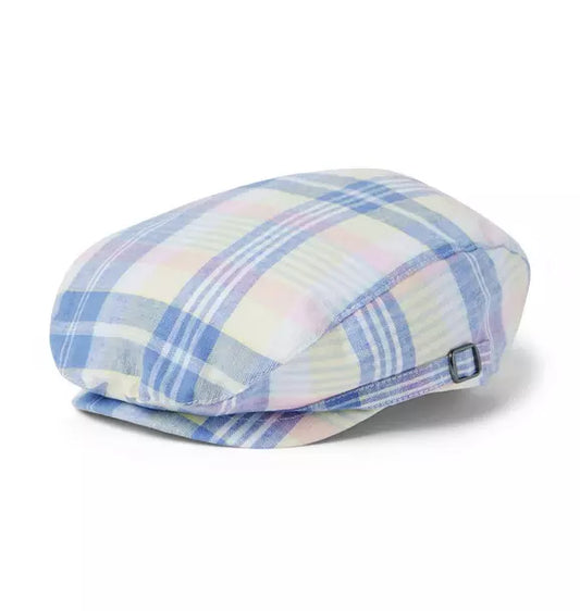 Plaid Newsboy Cap