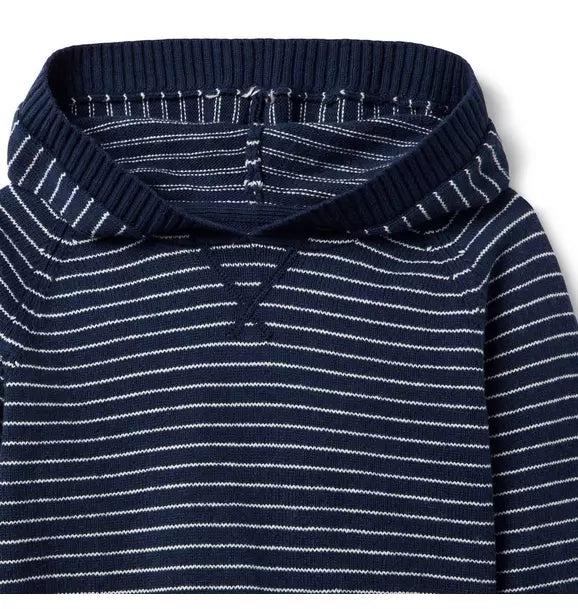 The Striped Hooded Sweater