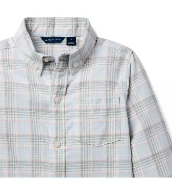 Plaid Flannel Shirt