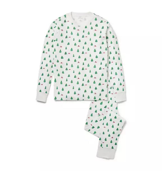 Men's Good Night Pajamas In Holiday Tree
