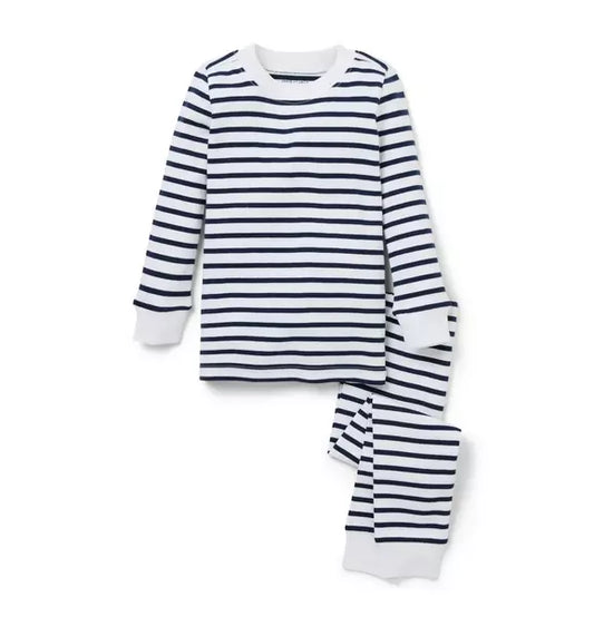Good Night Pajamas In Classic Stripe