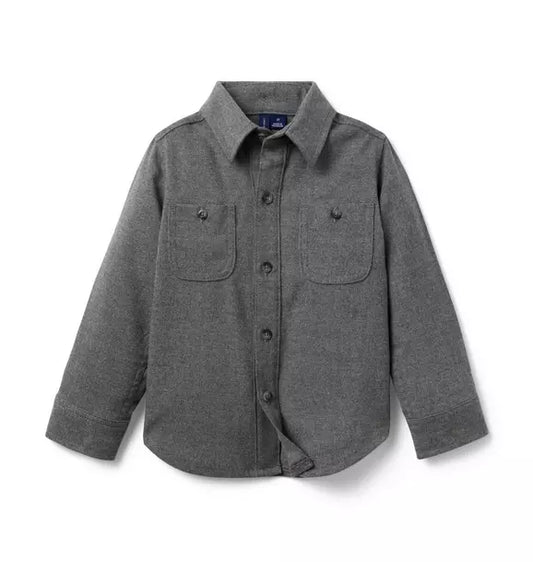 Knit Twill Shirt