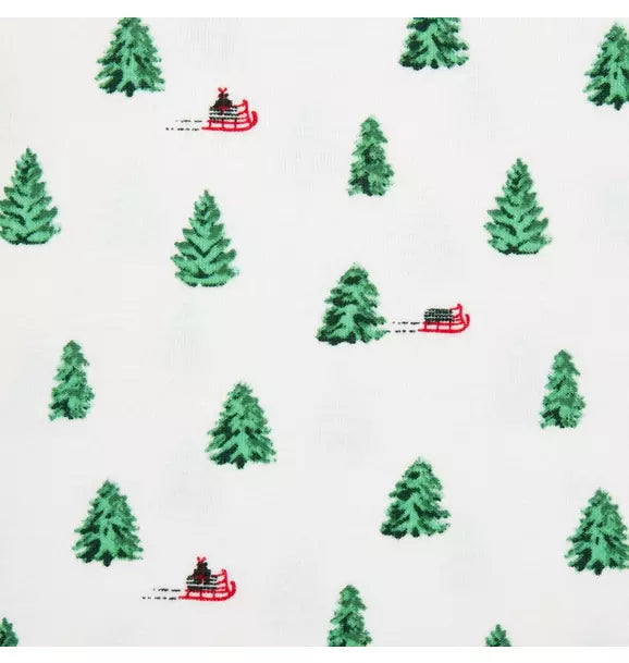 Men's Good Night Pajamas In Holiday Tree