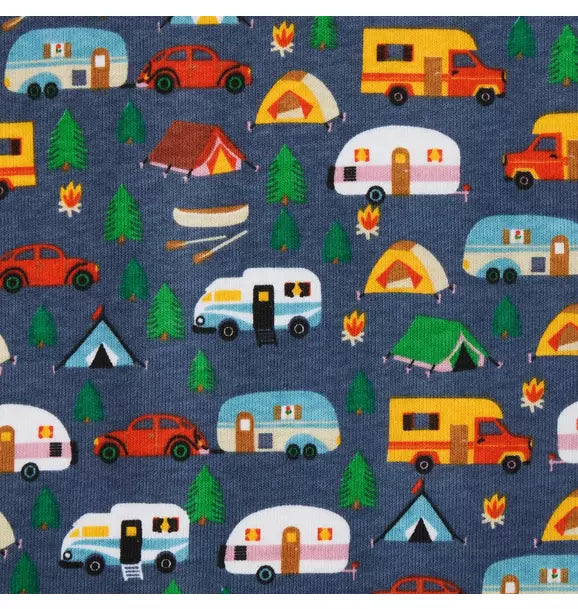 Good Night Short Pajama in Camp Daydreams
