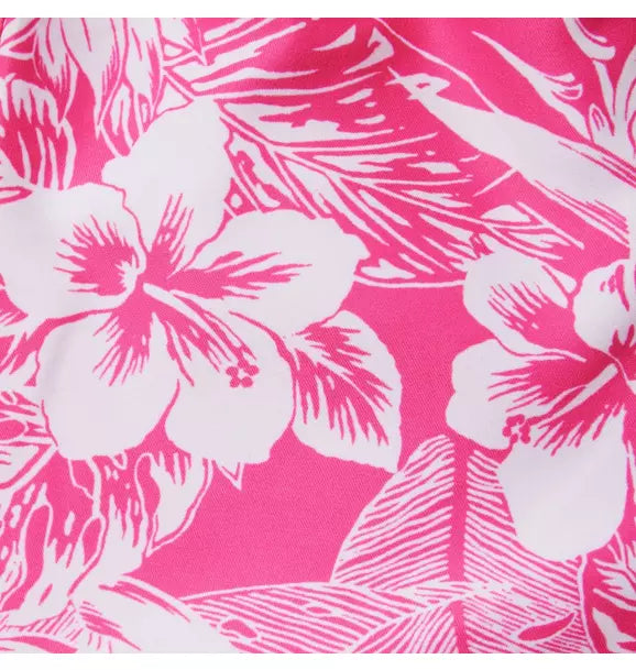 Recycled Tropical Floral Swim Trunk