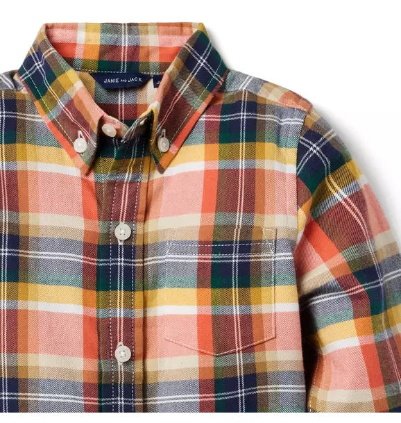 Plaid Flannel Shirt