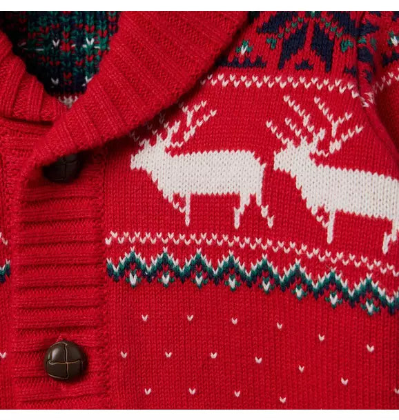 The Festive Fair Isle Cardigan