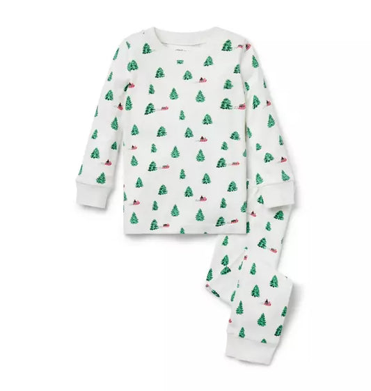 Good Night Pajamas In Holiday Tree