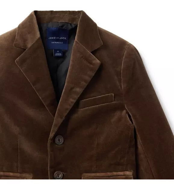 The Velvet Blazer