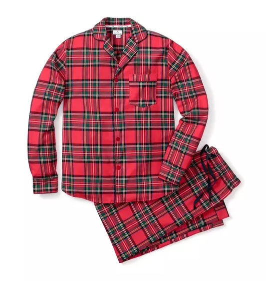 Petite Plume Men's Imperial Tartan Pajama Set