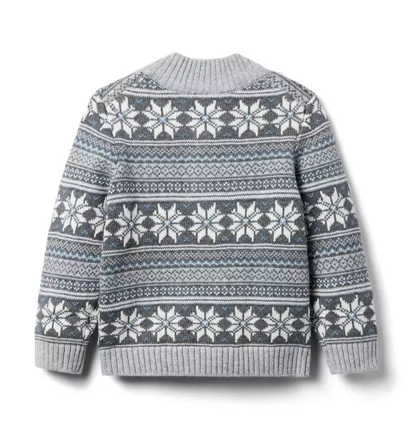 Snowflake Fair Isle Sweater