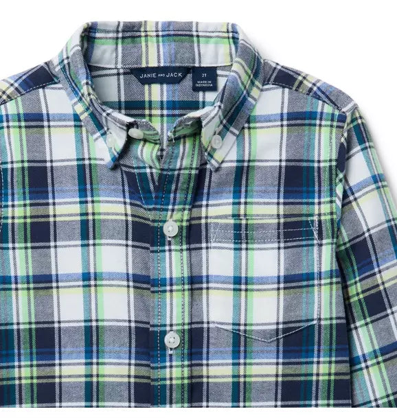 Plaid Flannel Shirt