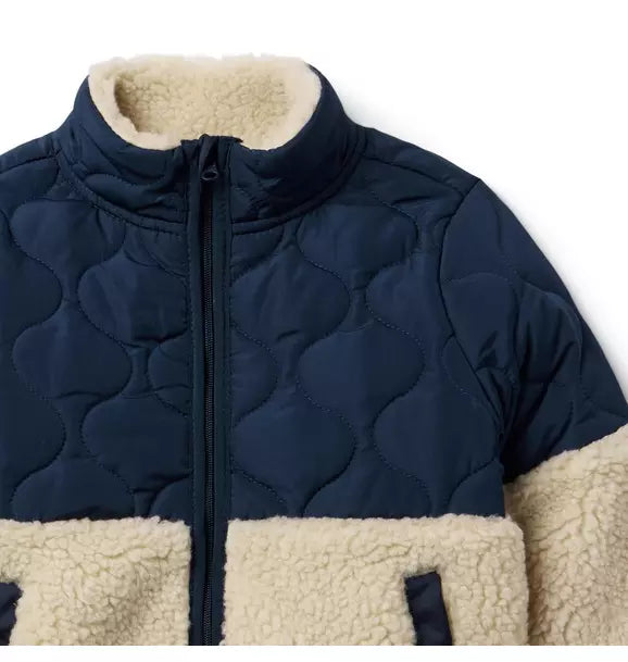 The Quilted Sherpa Jacket
