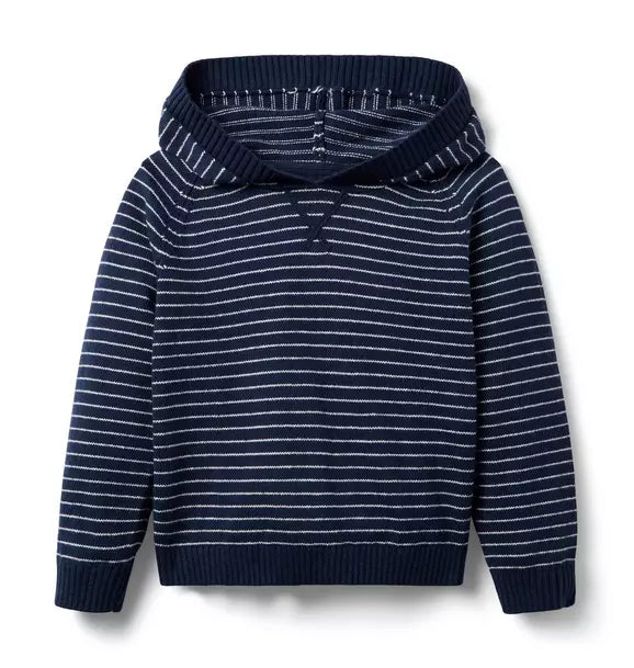 The Striped Hooded Sweater