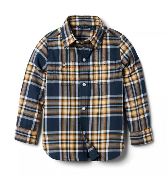 Plaid Flannel Shirt