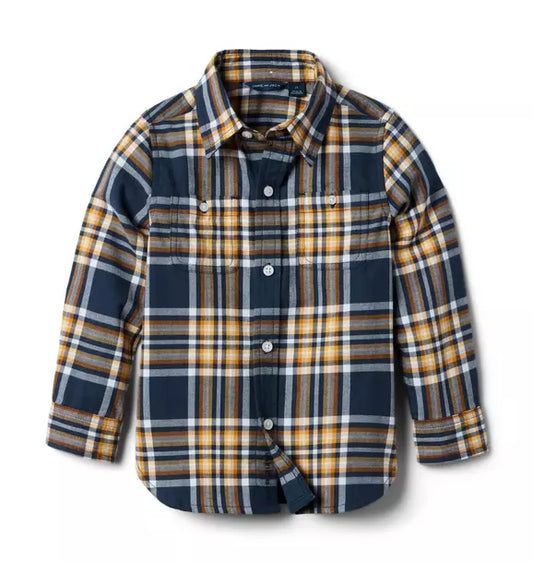 Plaid Flannel Shirt
