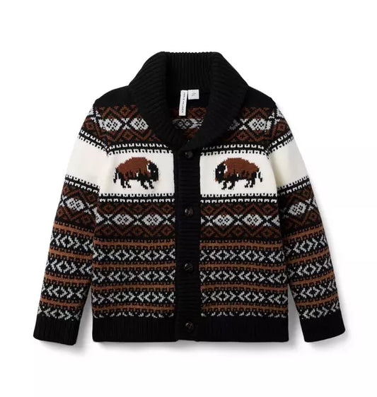 The Buffalo Shawl Collar Cardigan