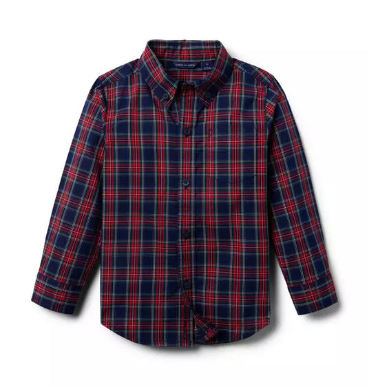Tartan Poplin Shirt