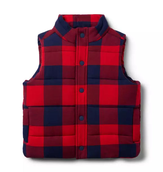 The Plaid Twill Vest