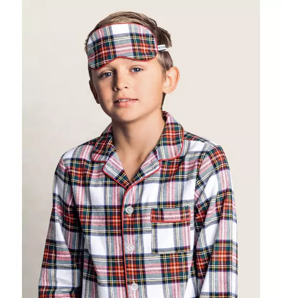Petite Plume Balmoral Tartan Sleep Mask