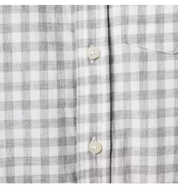 Gingham Flannel Shirt