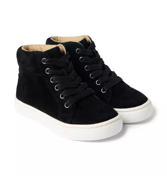Leather High Top Sneaker
