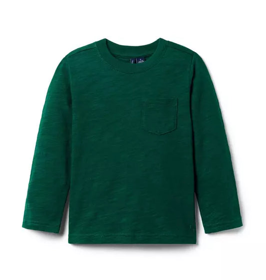 The Long Sleeve Slub Tee