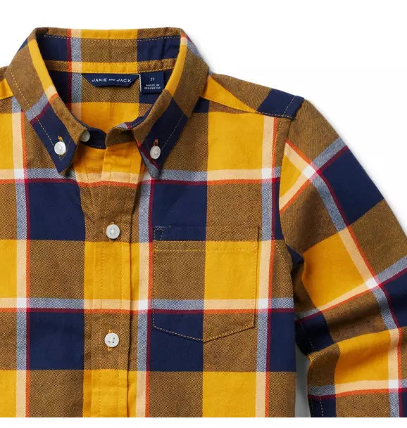 Plaid Flannel Shirt