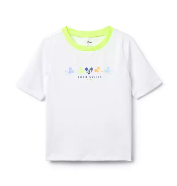 Disney Mickey Mouse Recycled Rash Guard