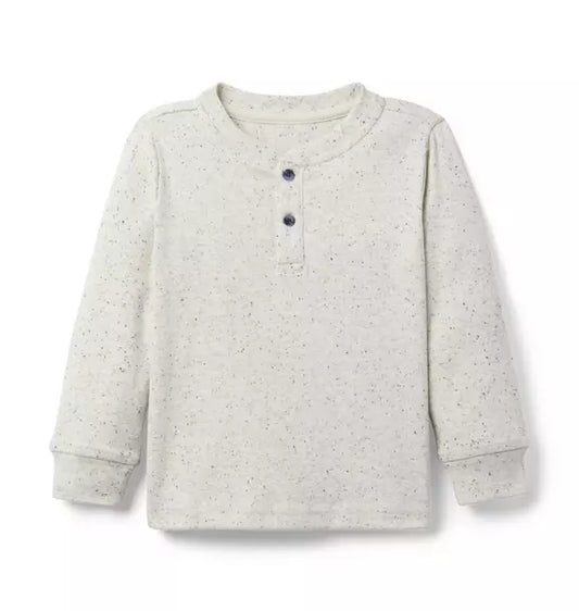 Speckled Henley Tee