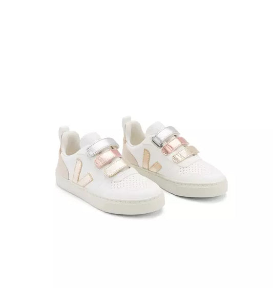 Veja Toddler Metallic V-10 Sneaker