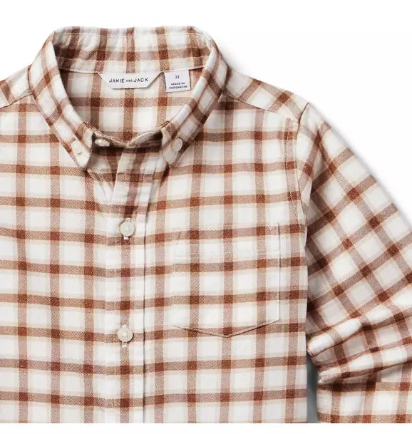 Plaid Flannel Shirt