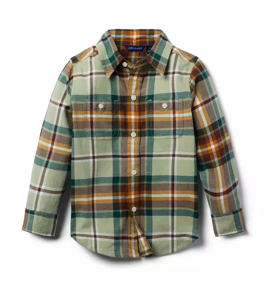 Plaid Flannel Shirt
