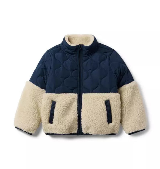The Quilted Sherpa Jacket