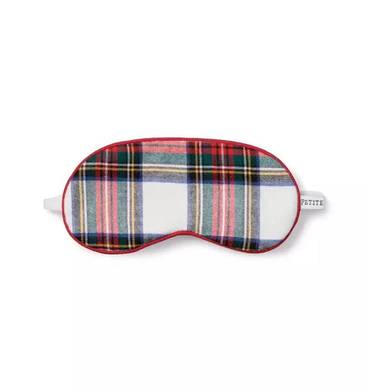 Petite Plume Balmoral Tartan Sleep Mask