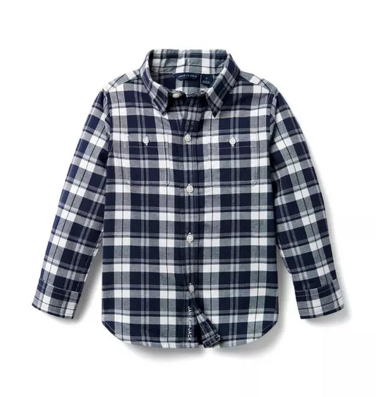Plaid Flannel Shirt