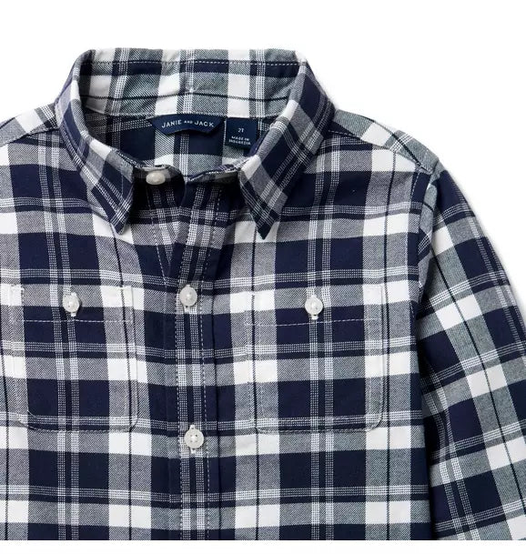 Plaid Flannel Shirt